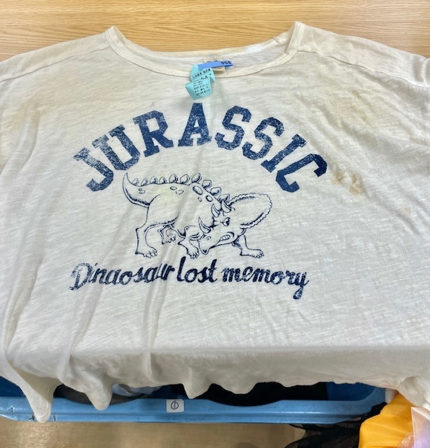 【事例紹介】真っ白なＴシャツの全体黄ばみのシミがキレイに落ちた染み抜きクリーニング事例(５，５００円税込)2025.07.24